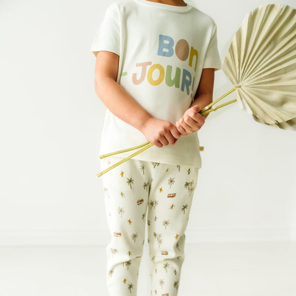 Makemake Organics Organic Kids T-Shirts - Bonjour