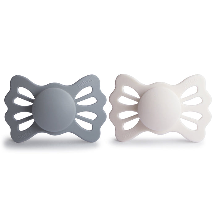 Mushie FRIGG Lucky Symmetrical Silicone Pacifier 2-Pack (6-18 Months)