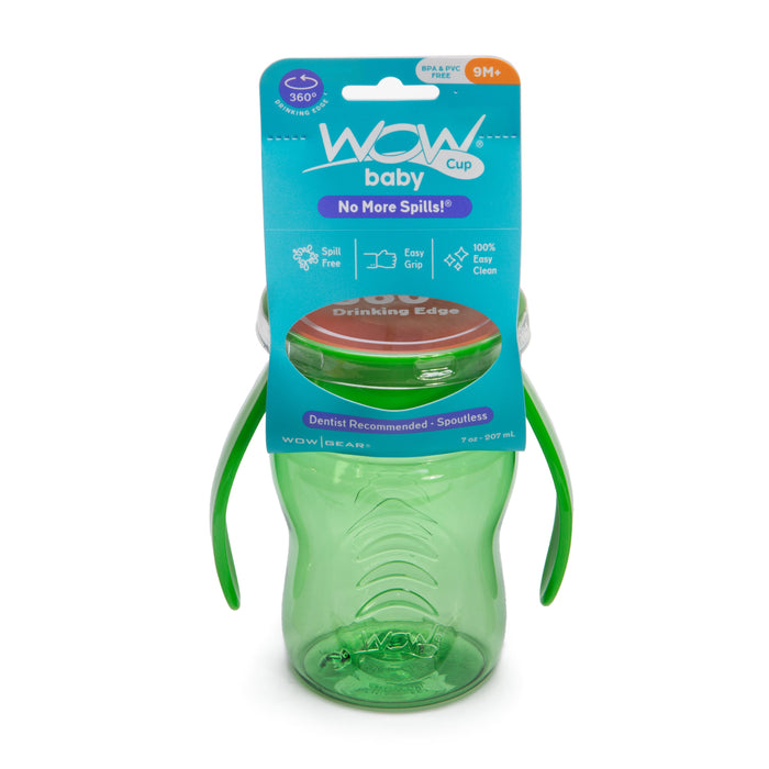 WOW CUP for Baby 360 Transition Cup - Green, 7 oz. /207 ml