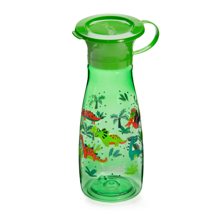 WOW CUP Mini - Green Dinosaurs, 12 oz/350 ml