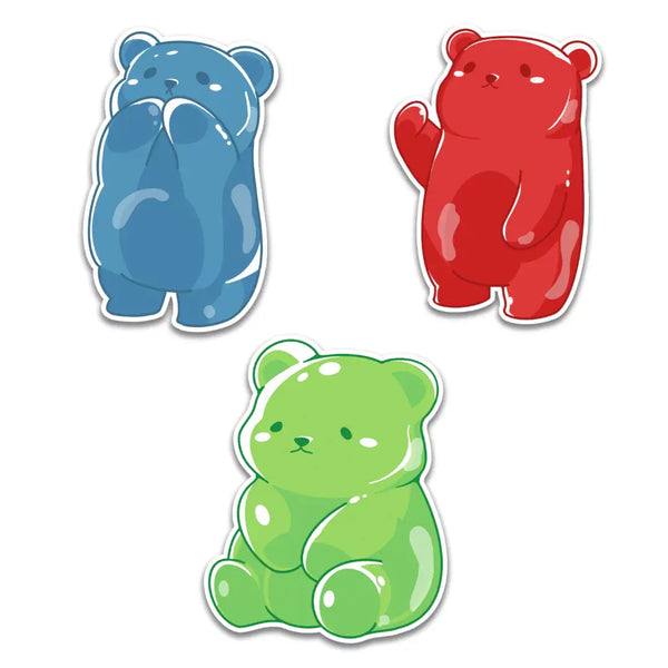 Stick With Finn Gummy Bear Pals Sticker Bundle