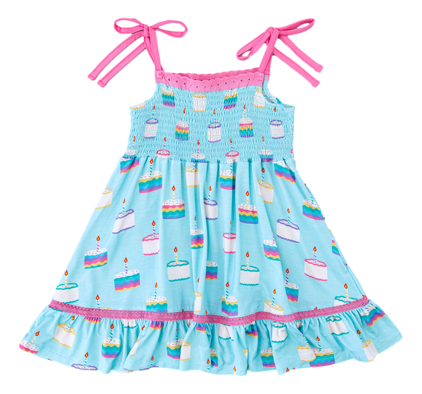 Birdie Bean Harlow smocked birdie dress