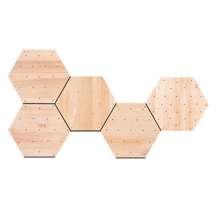 Project Playroom Hexagon Rock Wall Panel + FLAT FRAME