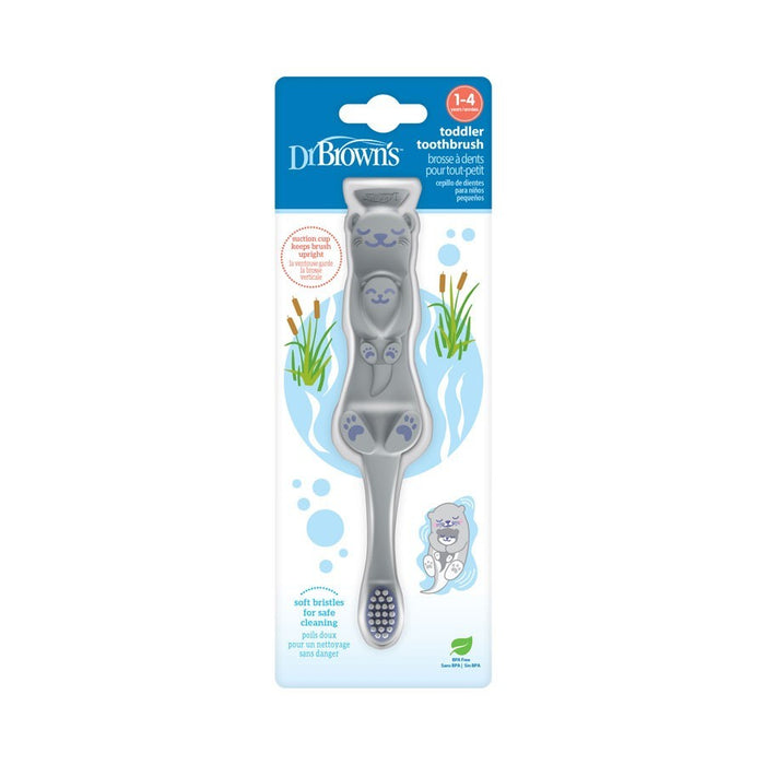 Dr. Brown's Toddler Toothbrush, Otter, 1 pack