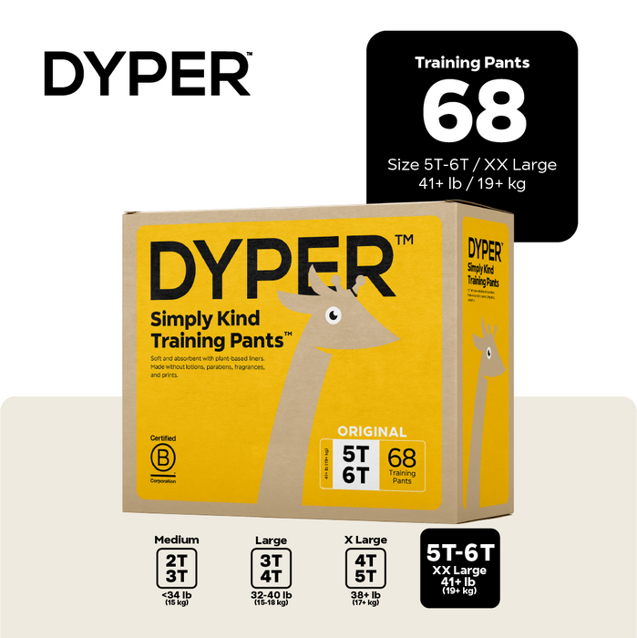 DYPER Training Pants Monthly Box