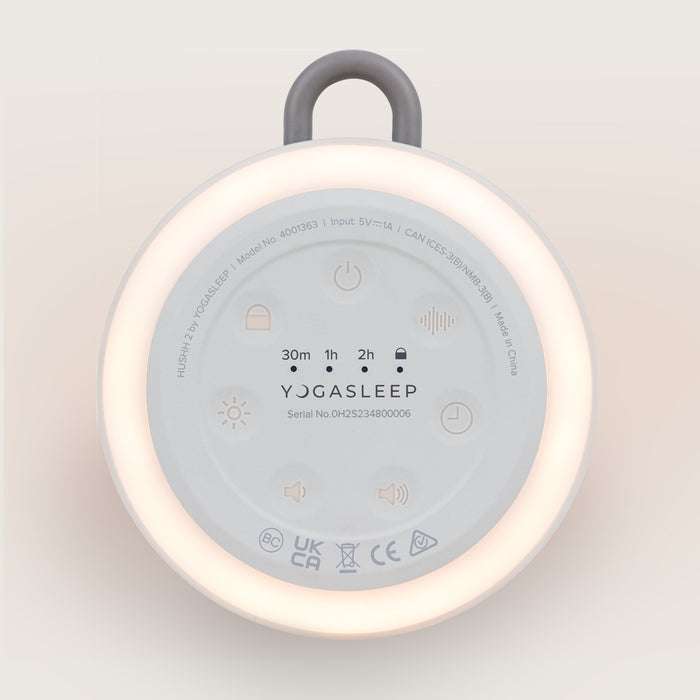 Yogasleep Hushh® 2 Portable Sleep Sound Machine and Night Light