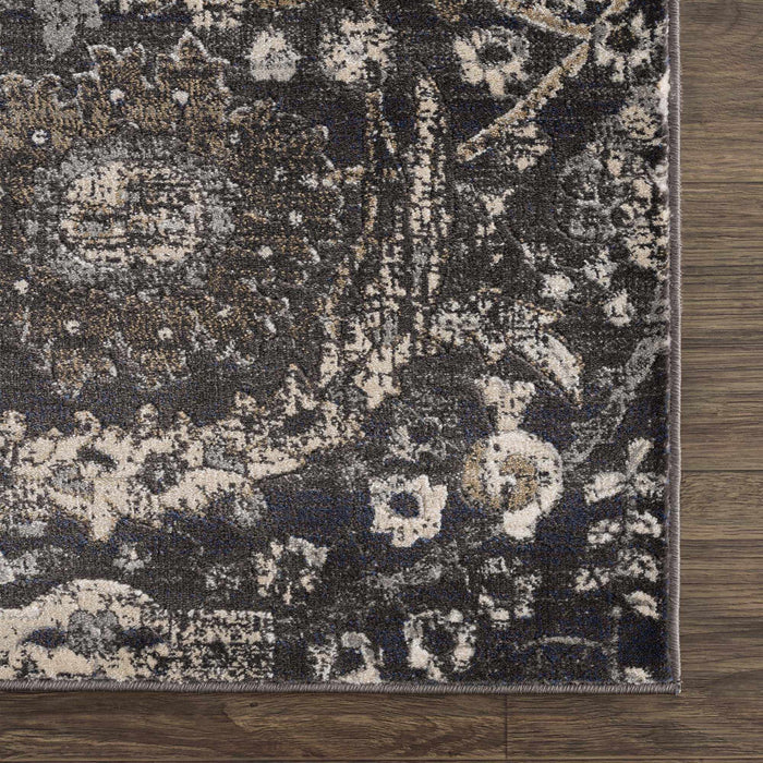 Hauteloom Georgiana Black Area Rug