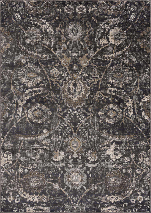 Hauteloom Georgiana Black Area Rug