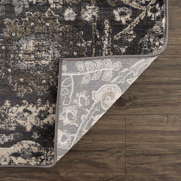 Hauteloom Georgiana Black Area Rug