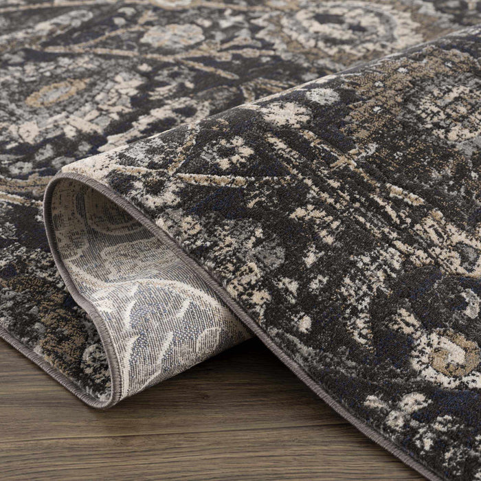 Hauteloom Georgiana Black Area Rug