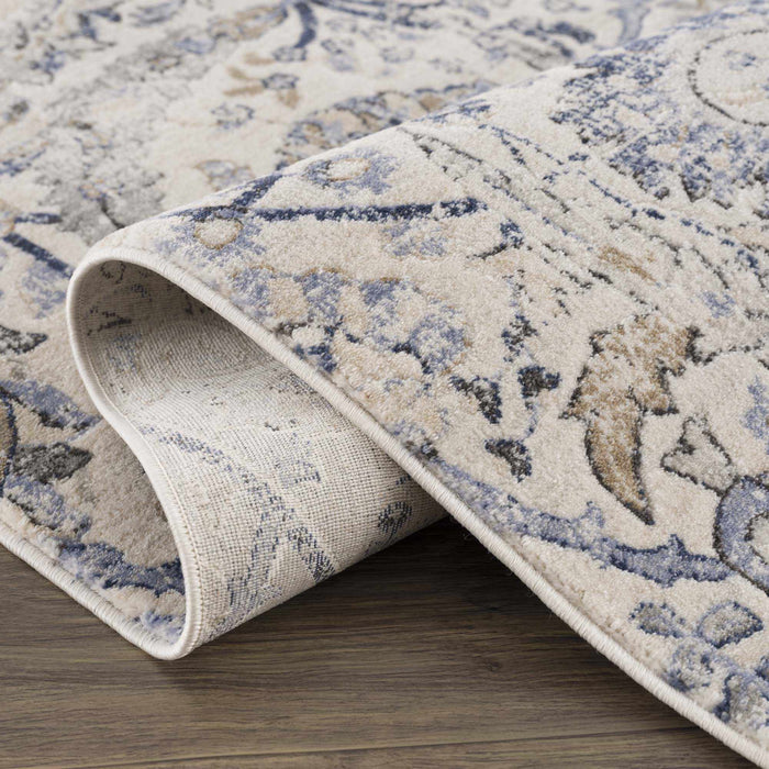 Hauteloom Georgiana Beige & Blue Area Rug