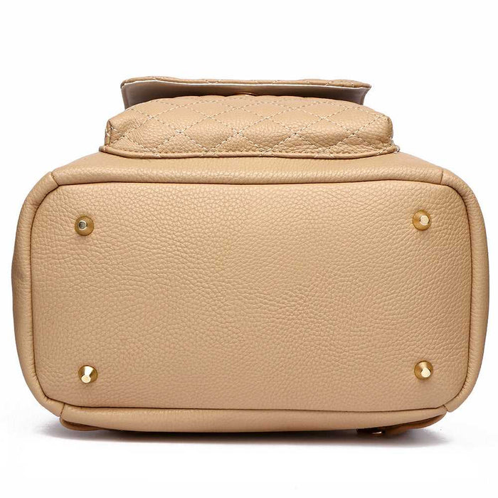 Luli Bebé Petit Monaco Diaper Bag | Latte Brown