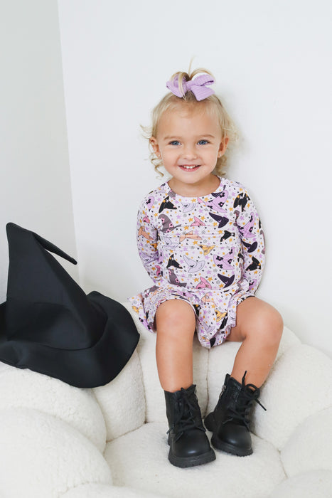 Dream Big Little Co Witching Hat Dream Bodysuit Dress