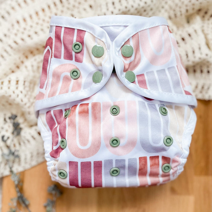 The "Bally" One Size Diaper Cover by Happy BeeHinds - Prints