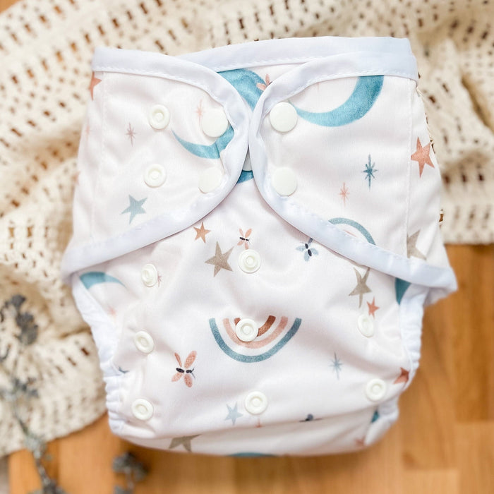 The "Bally" One Size Diaper Cover by Happy BeeHinds - Prints