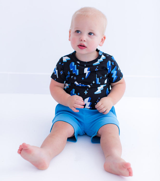 Birdie Bean bolt bamboo/cotton pocket t-shirt