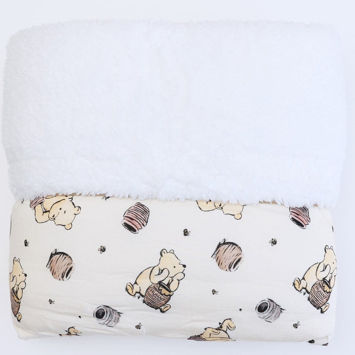 Little Snuggles Classic Pooh - Plush Bamboo Blankets