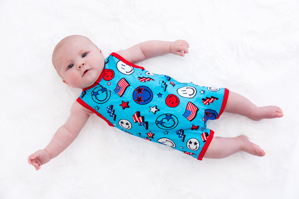 Birdie Bean ford shortie tank romper