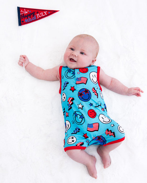 Birdie Bean ford shortie tank romper