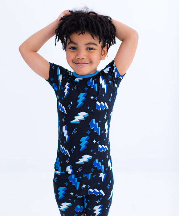 Birdie Bean bolt 2-piece pajamas