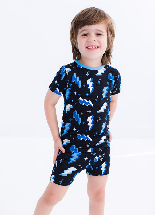 Birdie Bean bolt 2-piece pajamas