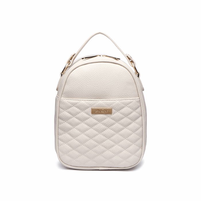 Luli Bebé Monaco Snack Bag | Pearl White