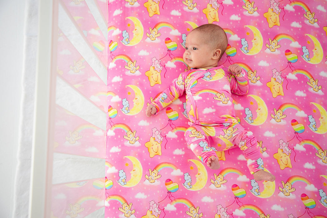 Birdie Bean Care Bears Baby™ pink stars kimono set
