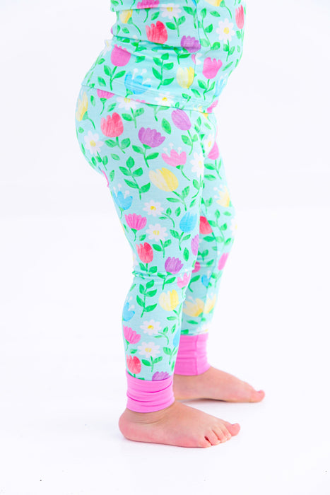 Birdie Bean blossom 2-piece pajamas