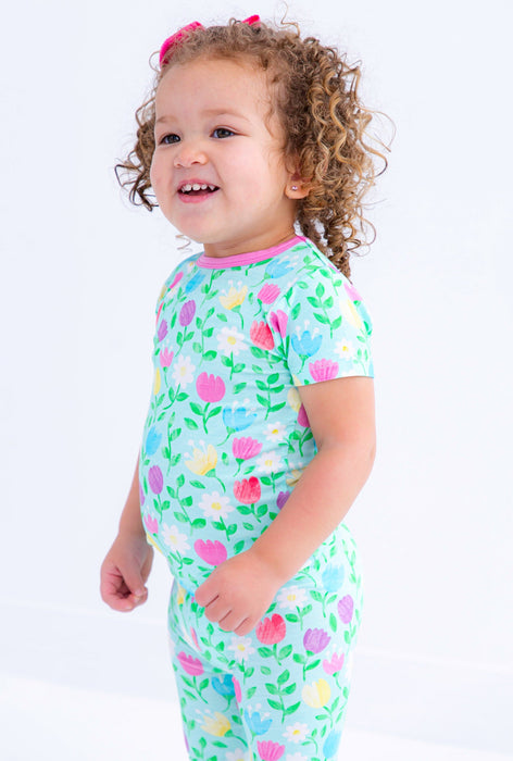 Birdie Bean blossom 2-piece pajamas