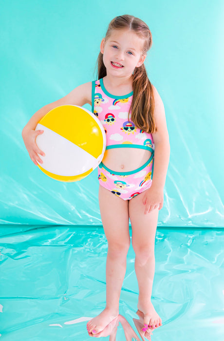 Birdie Bean aurora swimsuit