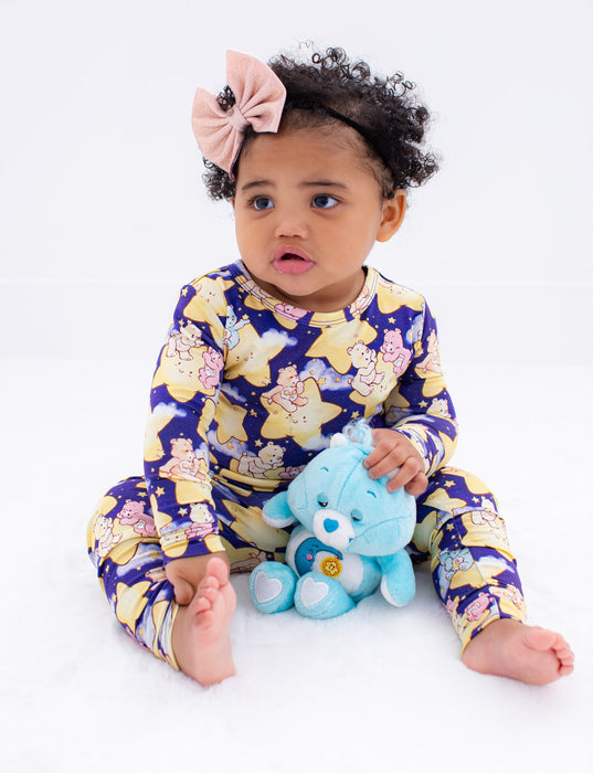 Birdie Bean Care Bears Baby™ blue stars 2-piece pajamas