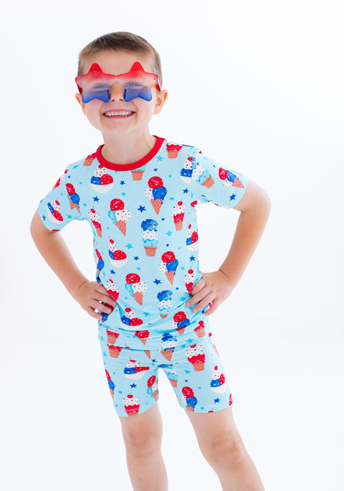 Birdie Bean carter 2-piece pajamas