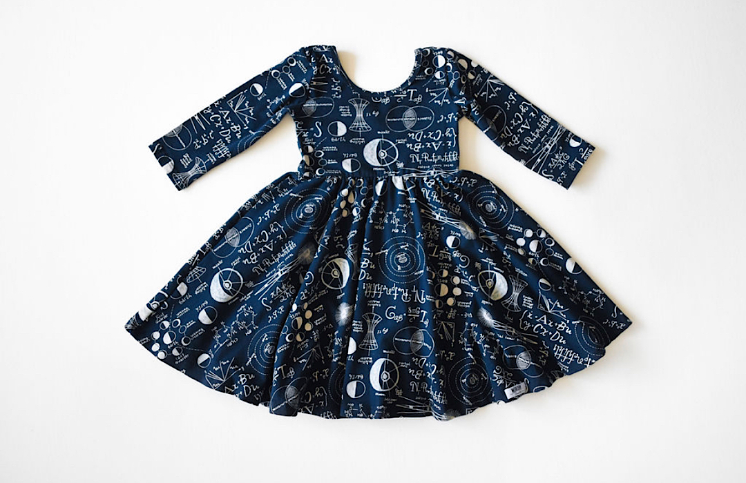 Worthy Threads Twirly Dress in STEM