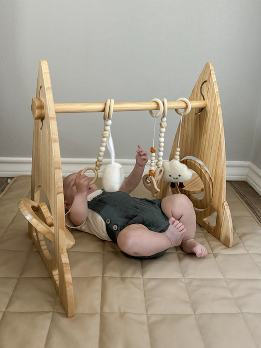 Avenlur Rocket - Wooden Baby Gym