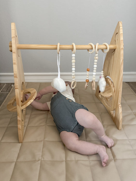 Avenlur Rocket - Wooden Baby Gym