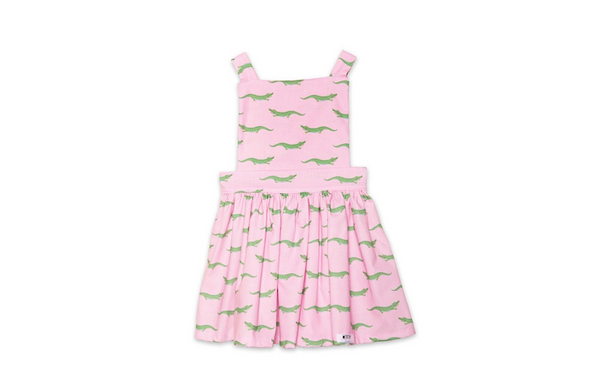 Worthy Threads Girls Pinafore Dress in Crocs