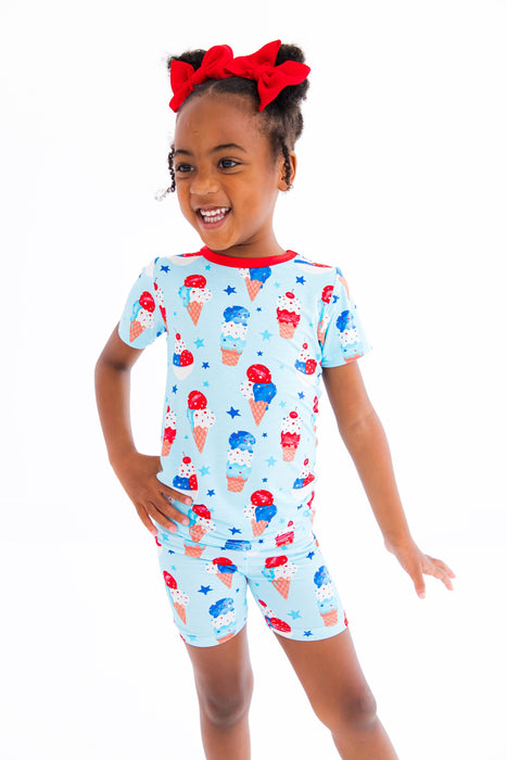 Birdie Bean carter 2-piece pajamas