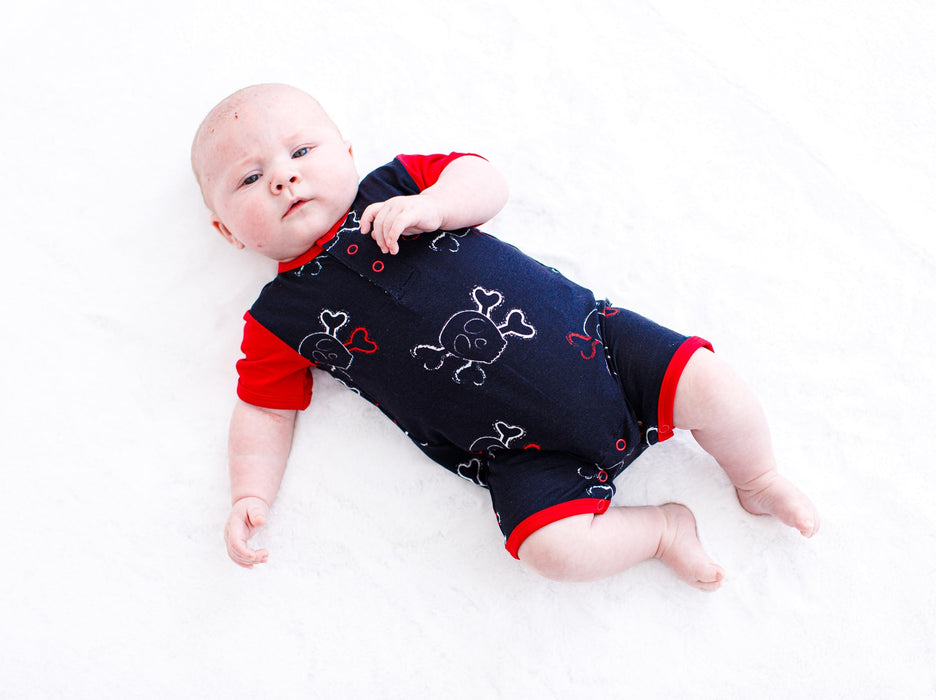 Birdie Bean briggs shortie romper