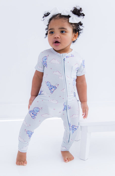 Birdie Bean Care Bears Baby™ Grumpy Bear zip romper