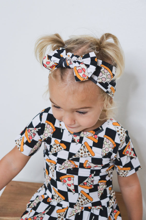 Dream Big Little Co PIZZA PARTY DREAM BOW