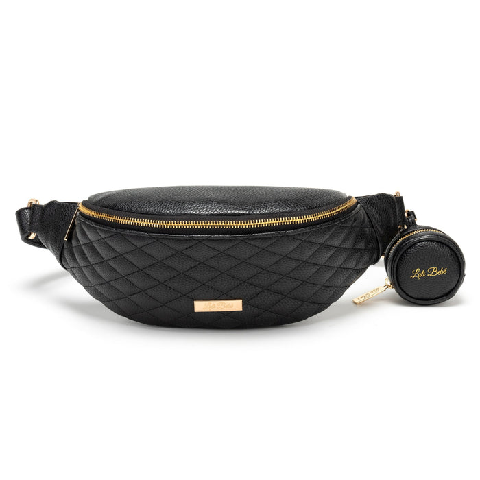 Luli Bebé Monaco Sling Bag | Ebony Black