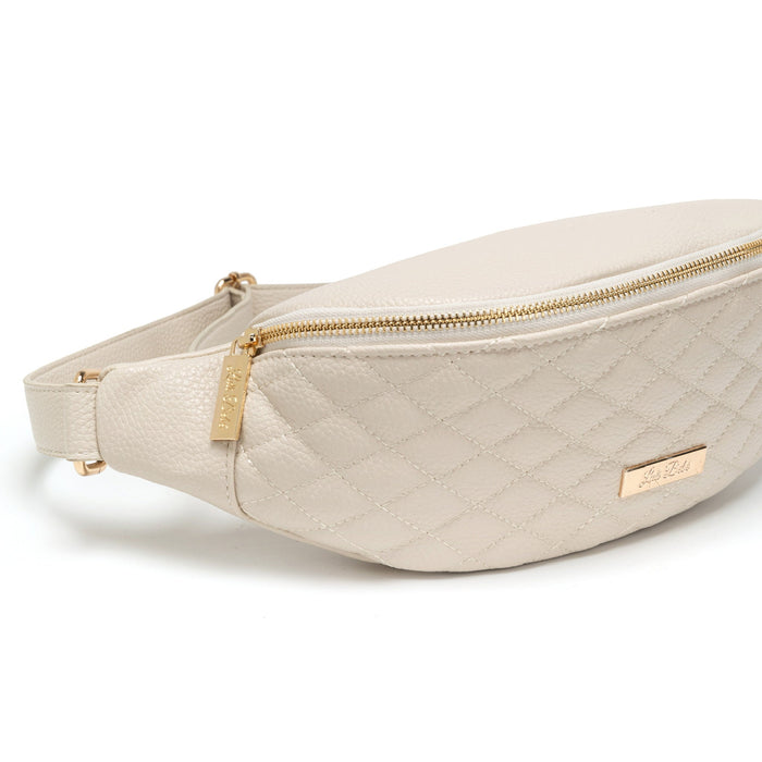 Luli Bebé Monaco Sling Bag | Pearl White