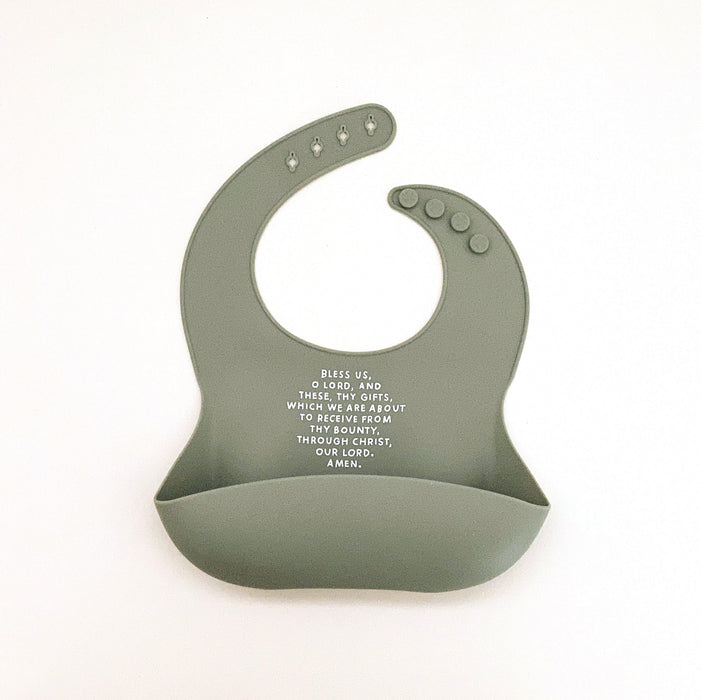 Be A Heart Meal Blessing Silicone Bib