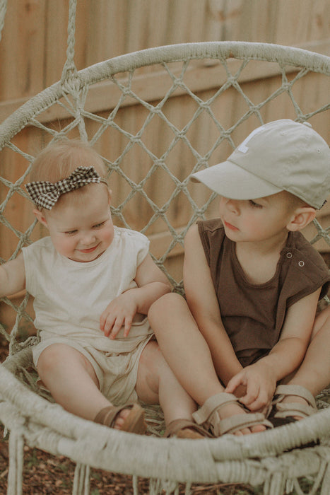 Winnie + Crew Tate Sleeveless Set in Cream