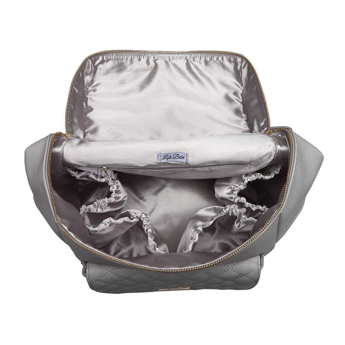 Luli Bebé Monaco Diaper Bag | Stone Grey