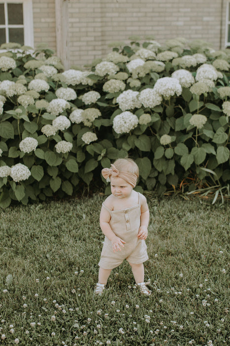 Winnie + Crew Wynn Romper in Cream