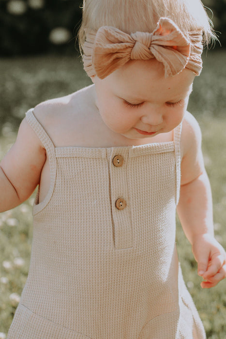 Winnie + Crew Wynn Romper in Cream