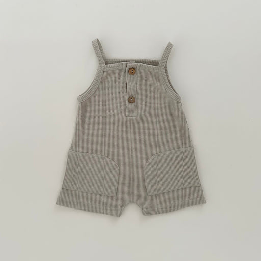 Winnie + Crew Wynn Romper in Light Grey