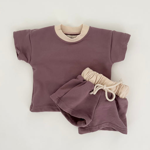 Winnie + Crew Fletcher Set in Purple