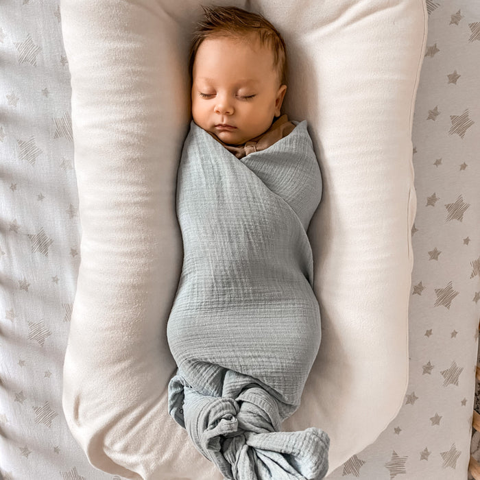 Ely's & Co. Cotton Muslin Swaddle Blanket